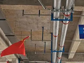 高港管廊支架的安装方法